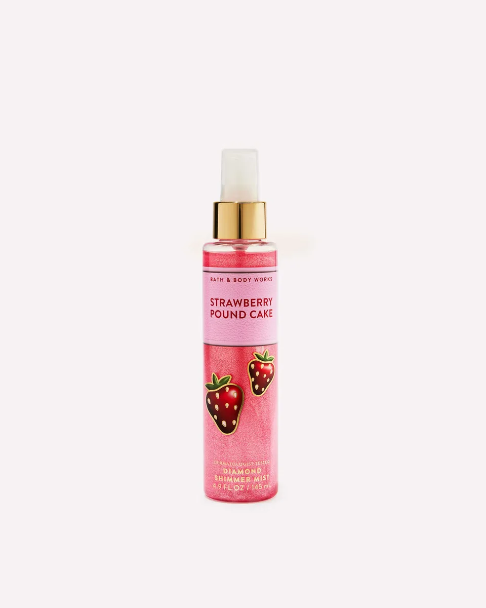 Strawberry Pound Cake Diamond Shimmer Mist by Bath & Body Works