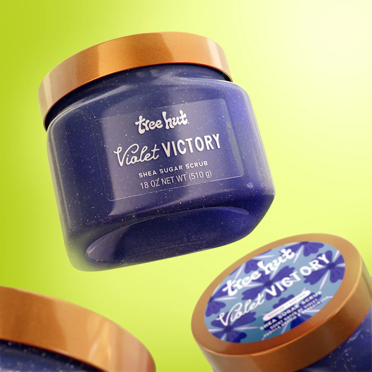 Violet Victory Shea Sugar Scrub by Tree Hut