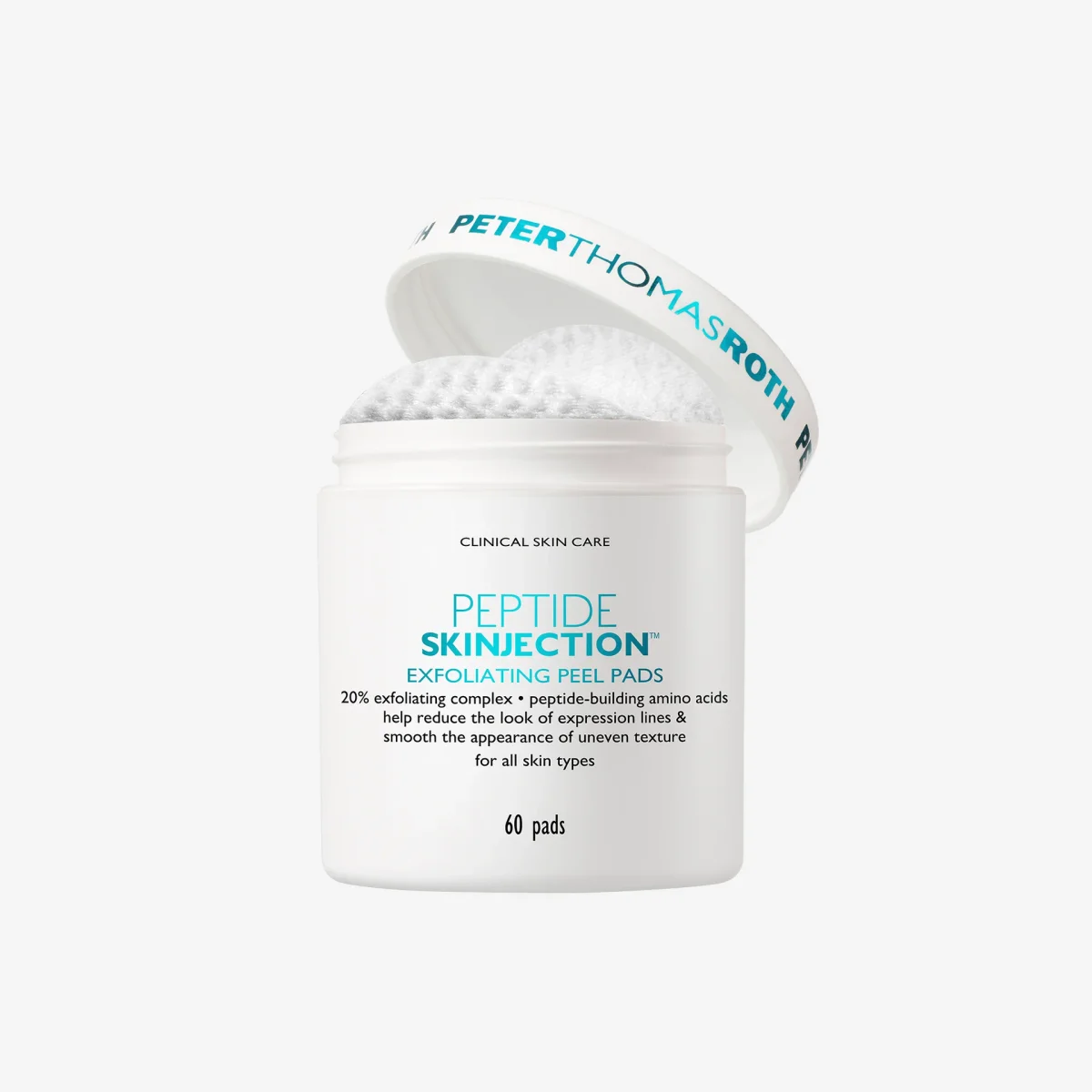Peptide Skinjection Exfoliating Peel Pads by Peter Thomas Roth
