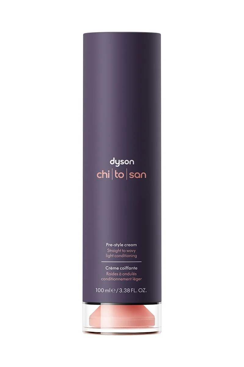 Chitosan™ Pre-Style Cream: Straight to Wavy Light Conditioning by Dyson