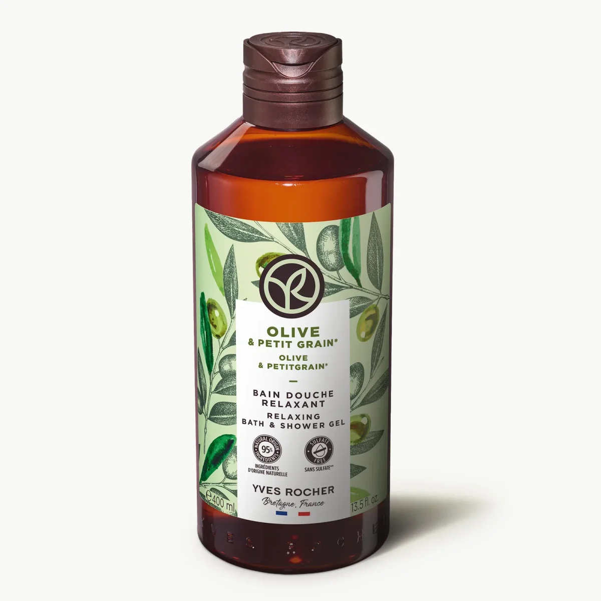 Olive & Petitgrain Relaxing Bath & Shower Gel by Yves Rocher