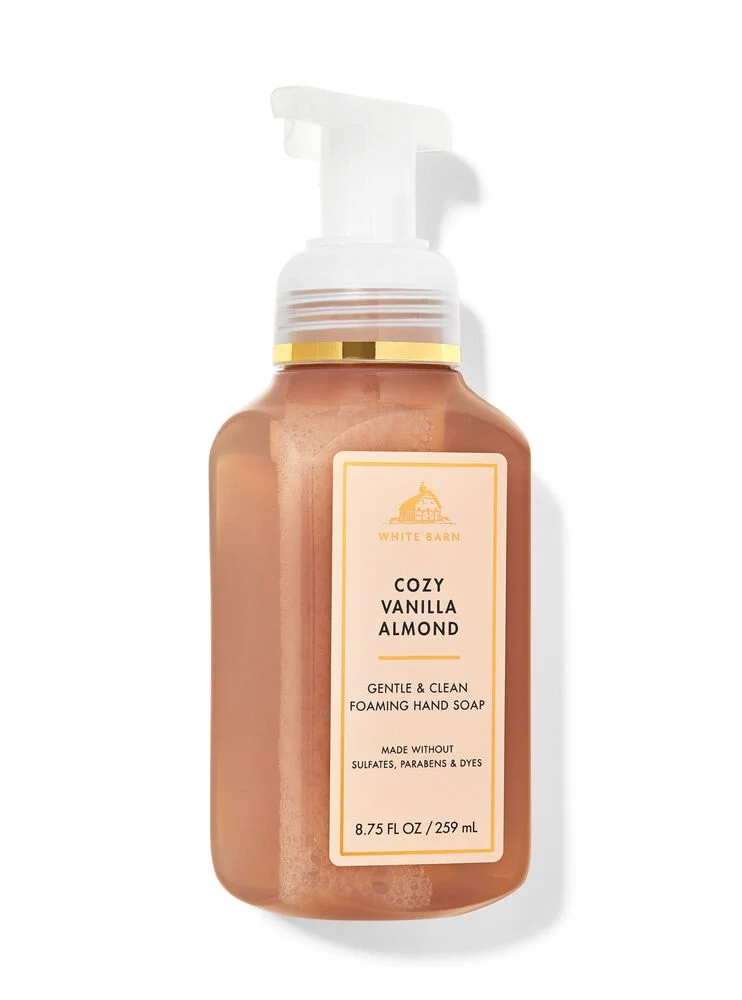Cozy Vanilla Almond Gentle & Clean Foaming Hand Soap by Bath & Body Works