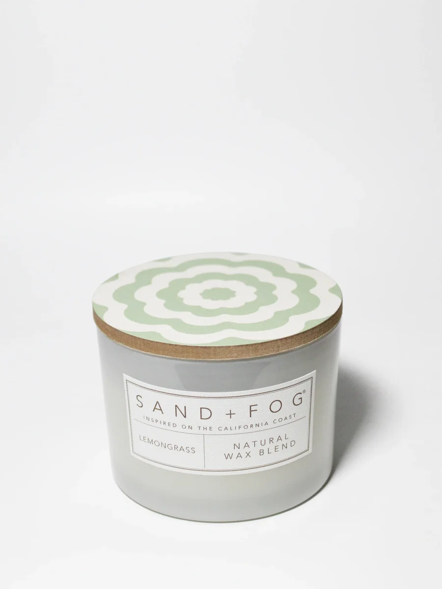 Lemongrass Candle by Sand + Fog