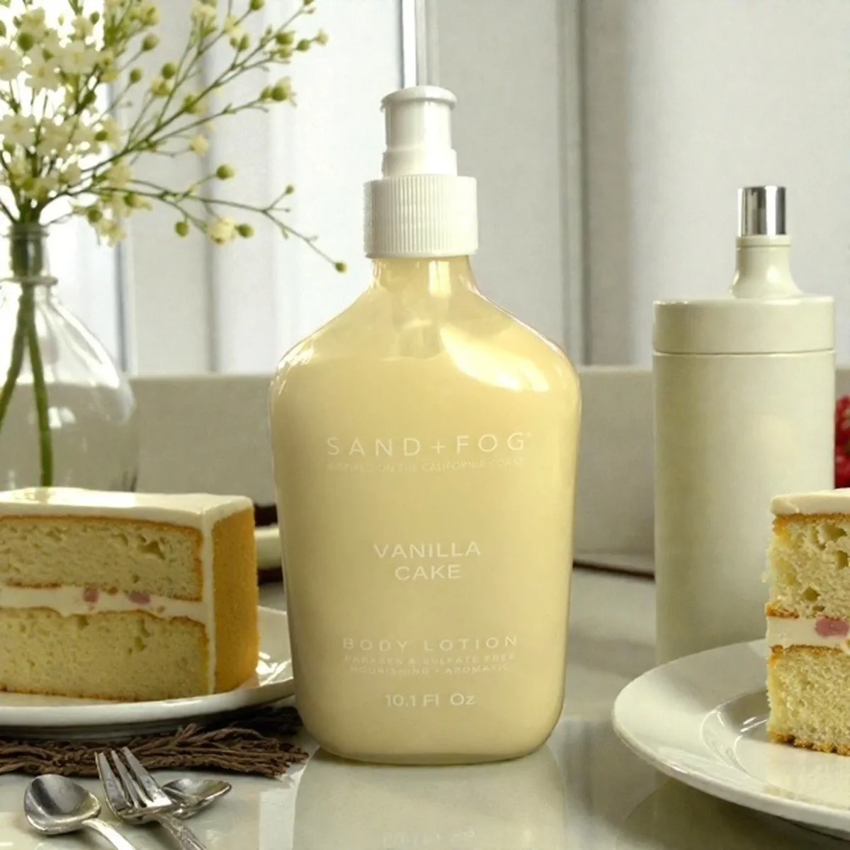 Vanilla Cake Body Lotion by Sand + Fog