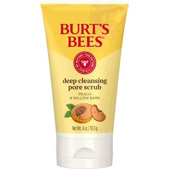 Peach & Willow Bark Deep Pore Scrub by Burt's Bees