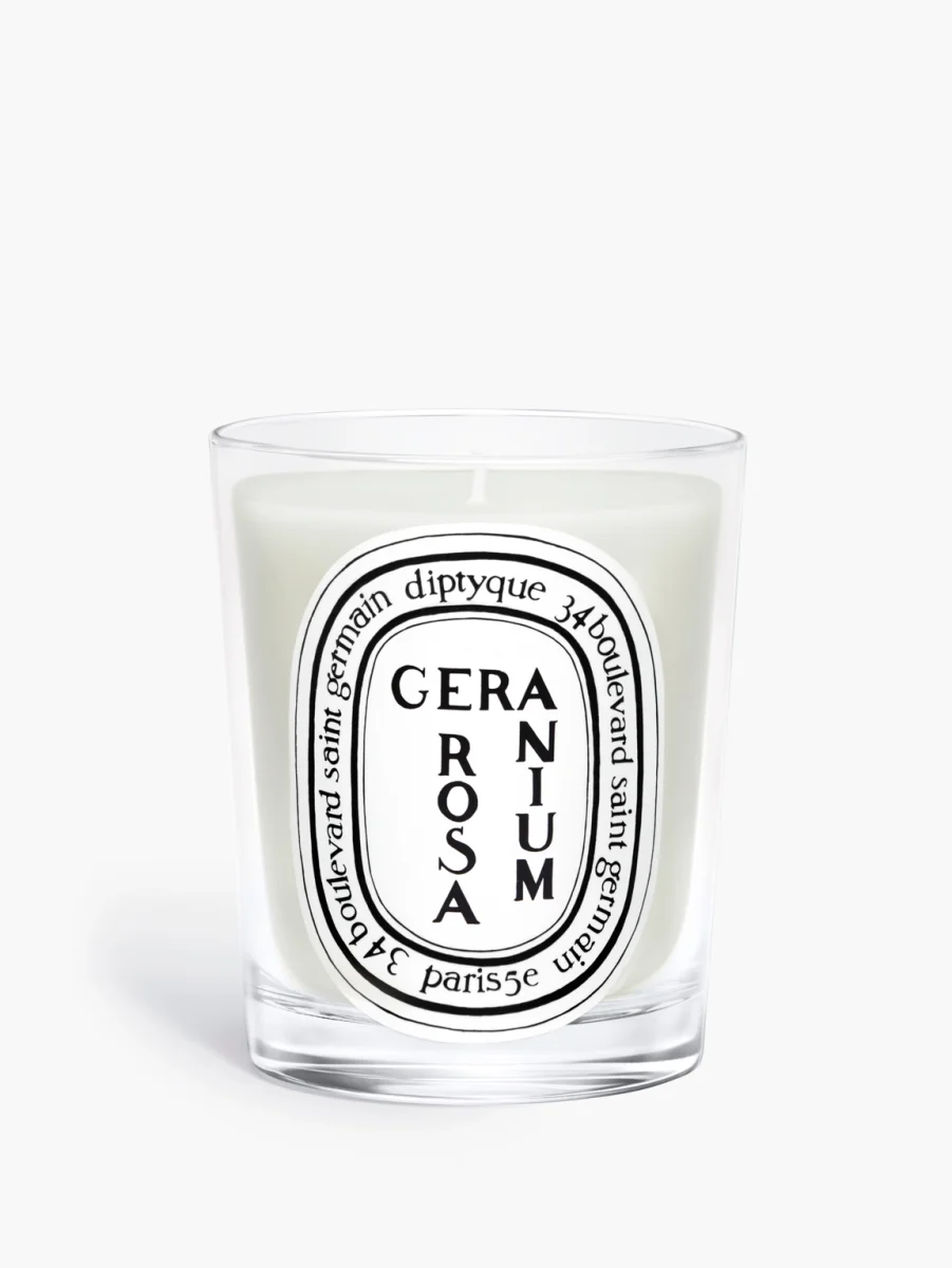 Geranium Rosa Candle by Diptyque