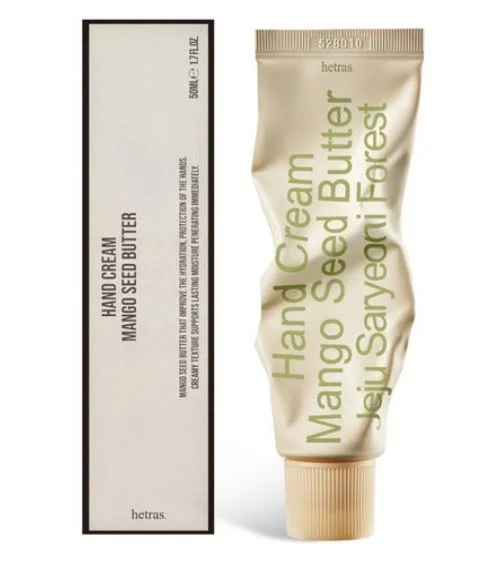 Jeju Saryeoni Forest Mango Seed Butter Hand Cream by Hetras.