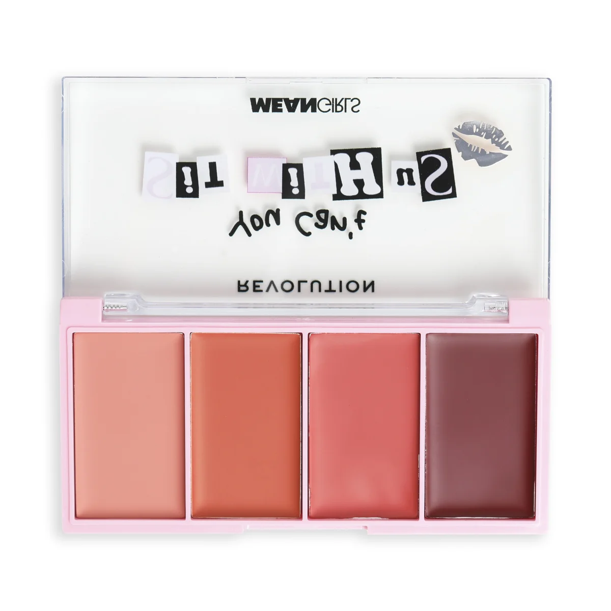 Mean Girls x Revolution On Wednesdays We Wear Cream Blush Palette by Revolution Beauty