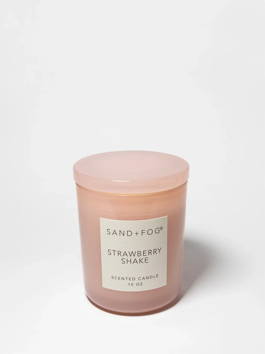 Strawberry Shake Candle by Sand + Fog