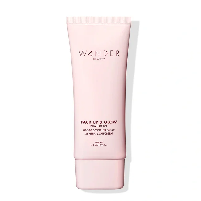 Pack Up & Glow Priming Mineral SPF 40 by Wander Beauty