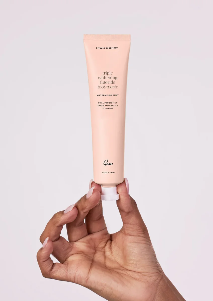 Watermelon Mint Triple Whitening Fluoride Toothpaste by Gem
