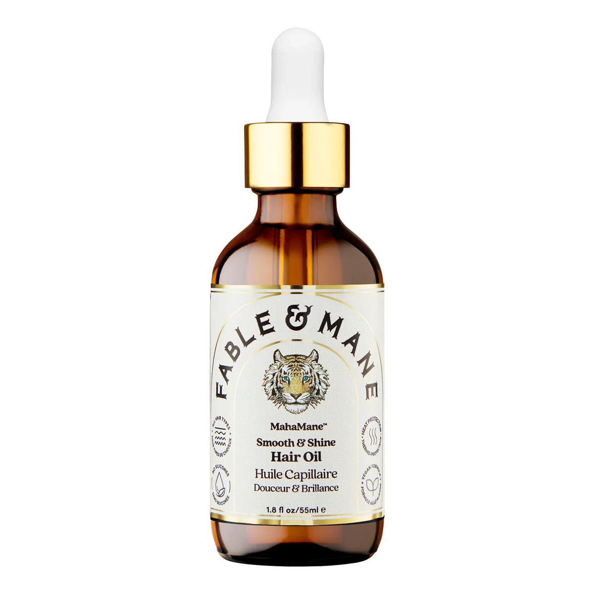 MahaMane™ Smooth & Shine Hair Oil by Fable & Mane