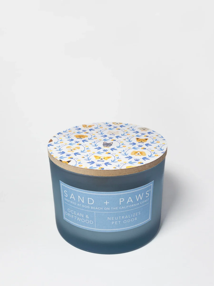 Ocean & Driftwood Candle by Sand + Fog
