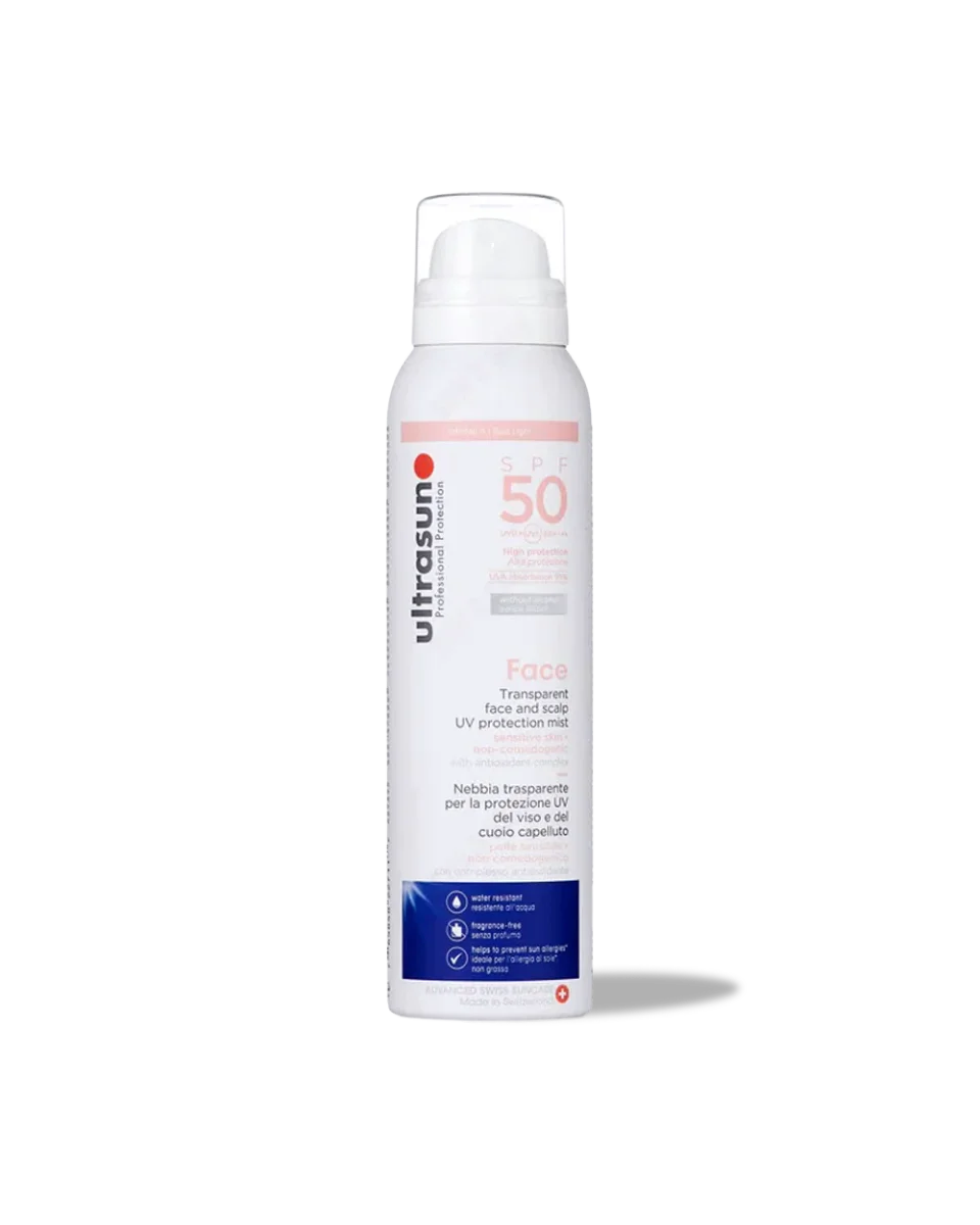 UV Face & Scalp Mist SPF 50 by Ultrasun