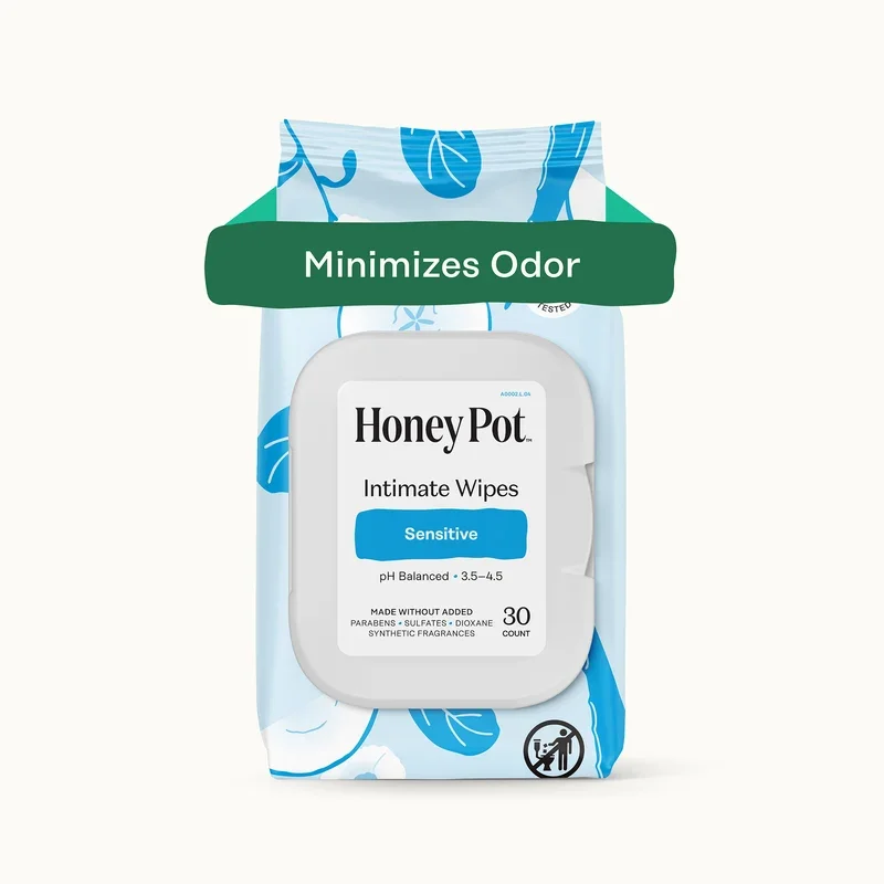 Sensitive Intimate Wipes by The Honey Pot