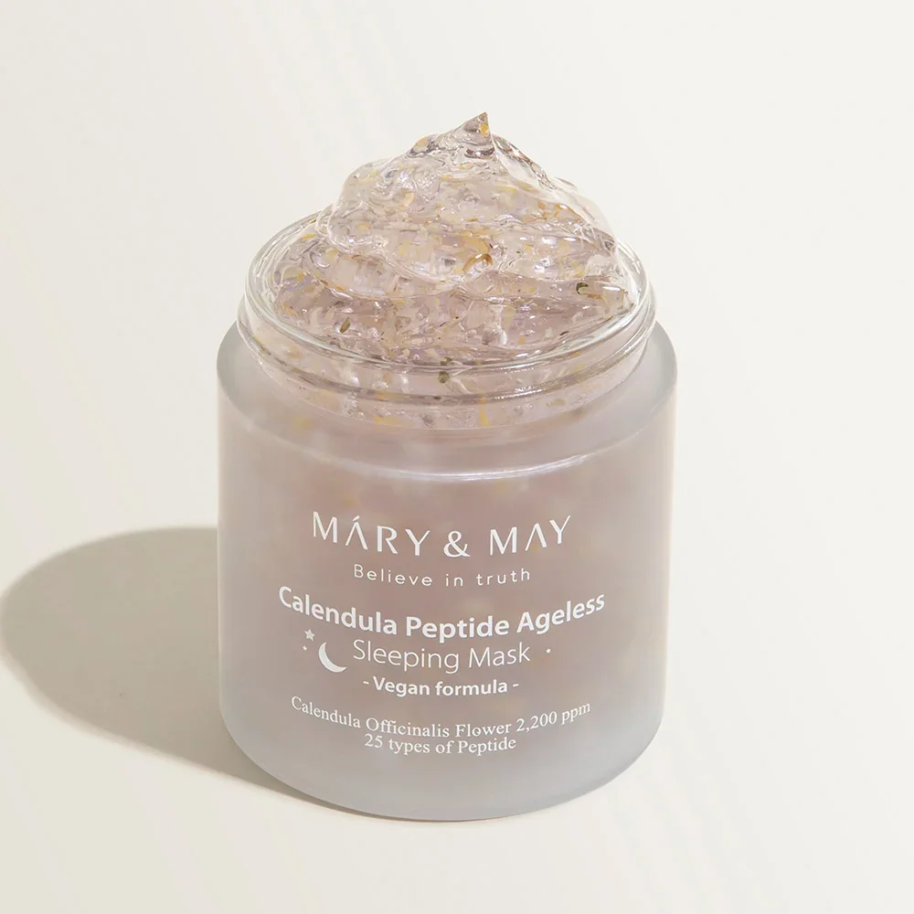 Vegan Calendula Peptide Ageless Sleeping Mask by Mary & May