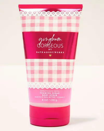 Gingham Gorgeous Foaming Sugar Body Scrub by Bath & Body Works