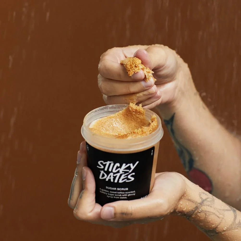 Sticky Dates Body Scrub by LUSH