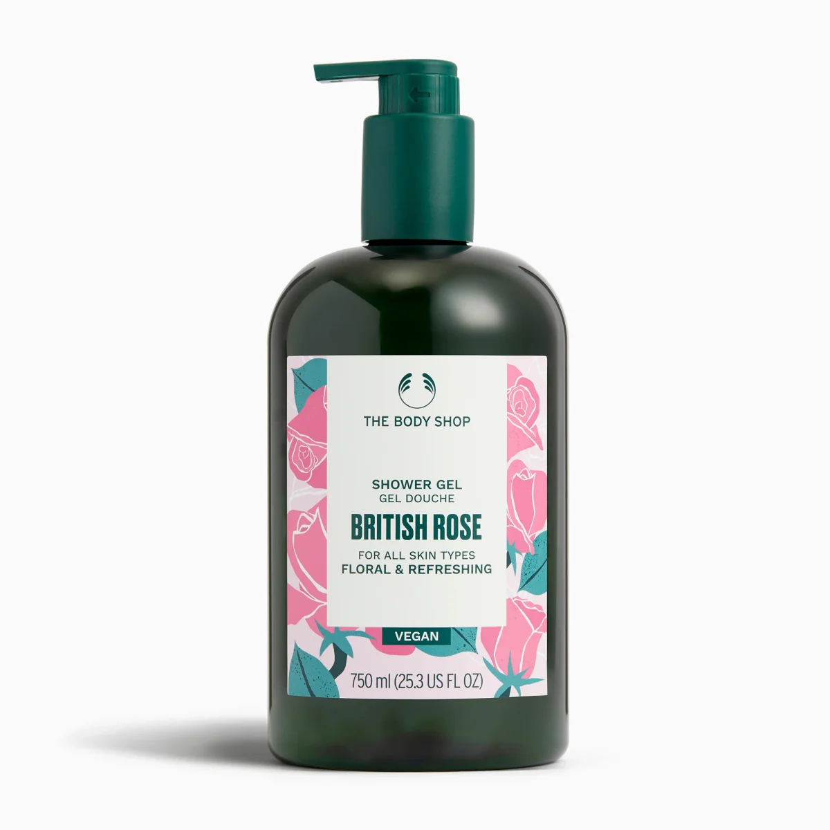 British Rose Shower Gel by The Body Shop