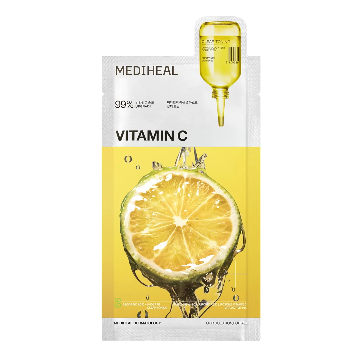 Vitamin C Essential Mask Clear Toning by MEDIHEAL