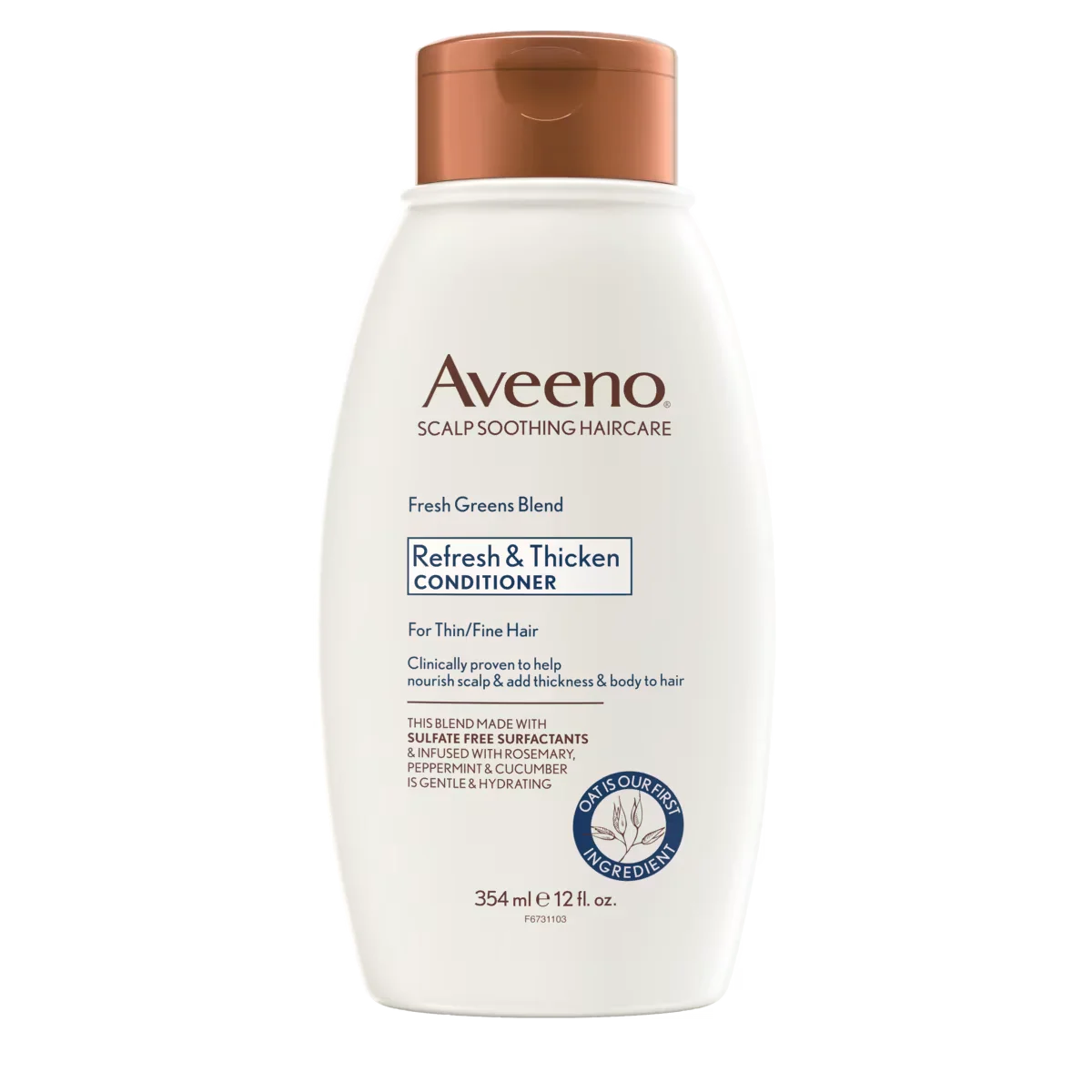 Fresh Greens Blend Refresh and Thicken Conditioner by Aveeno