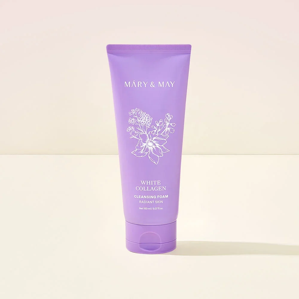 White Collagen Cleansing Foam by Mary & May