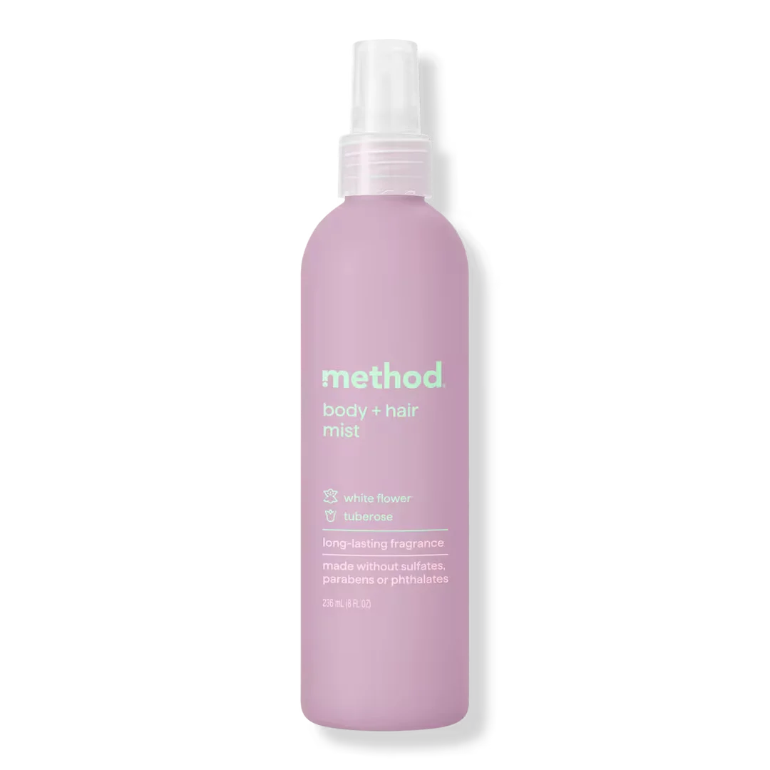White Flower & Tuberose Body and Hair Mist by method