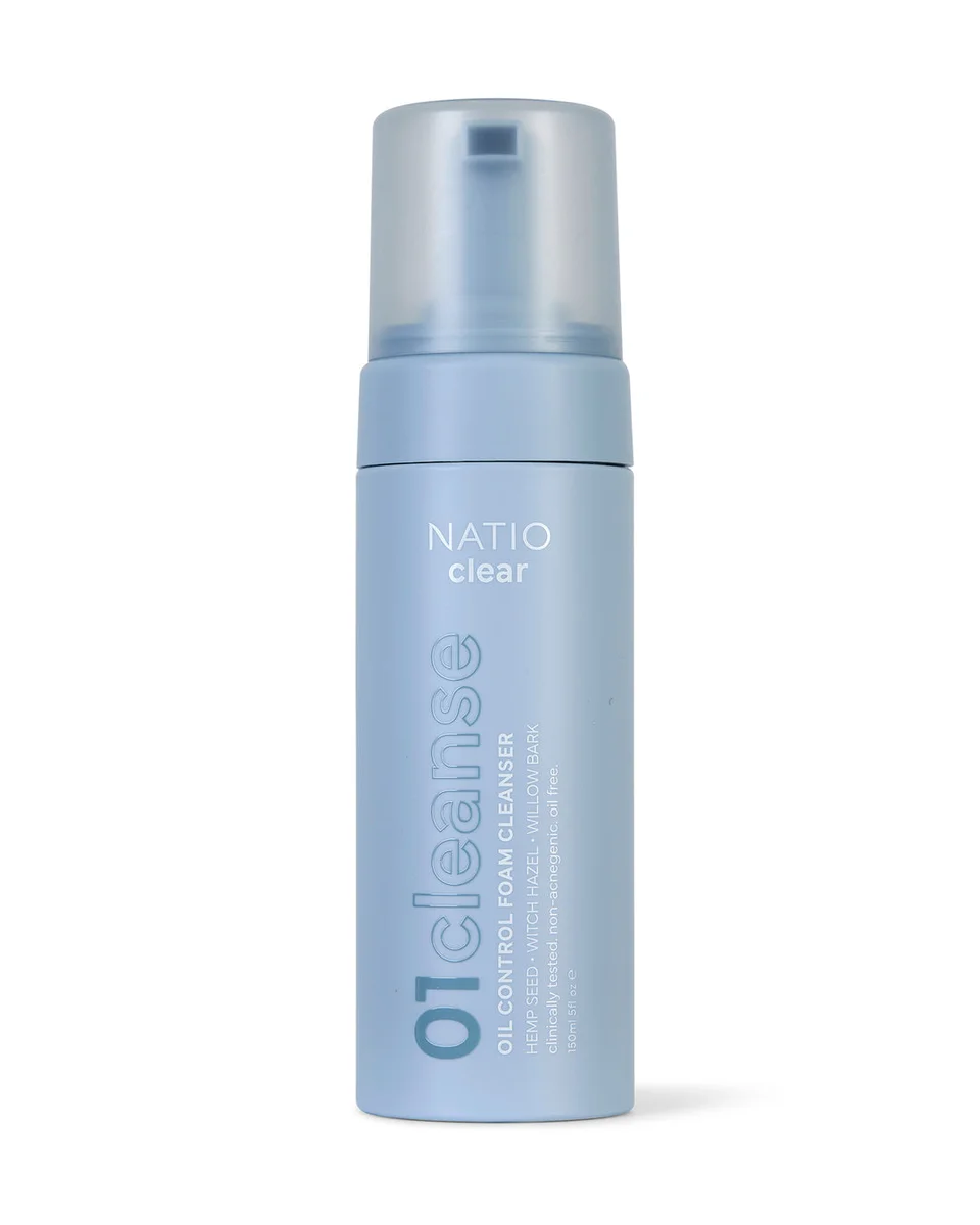 Clear Oil Control Foam Cleanser by Natio