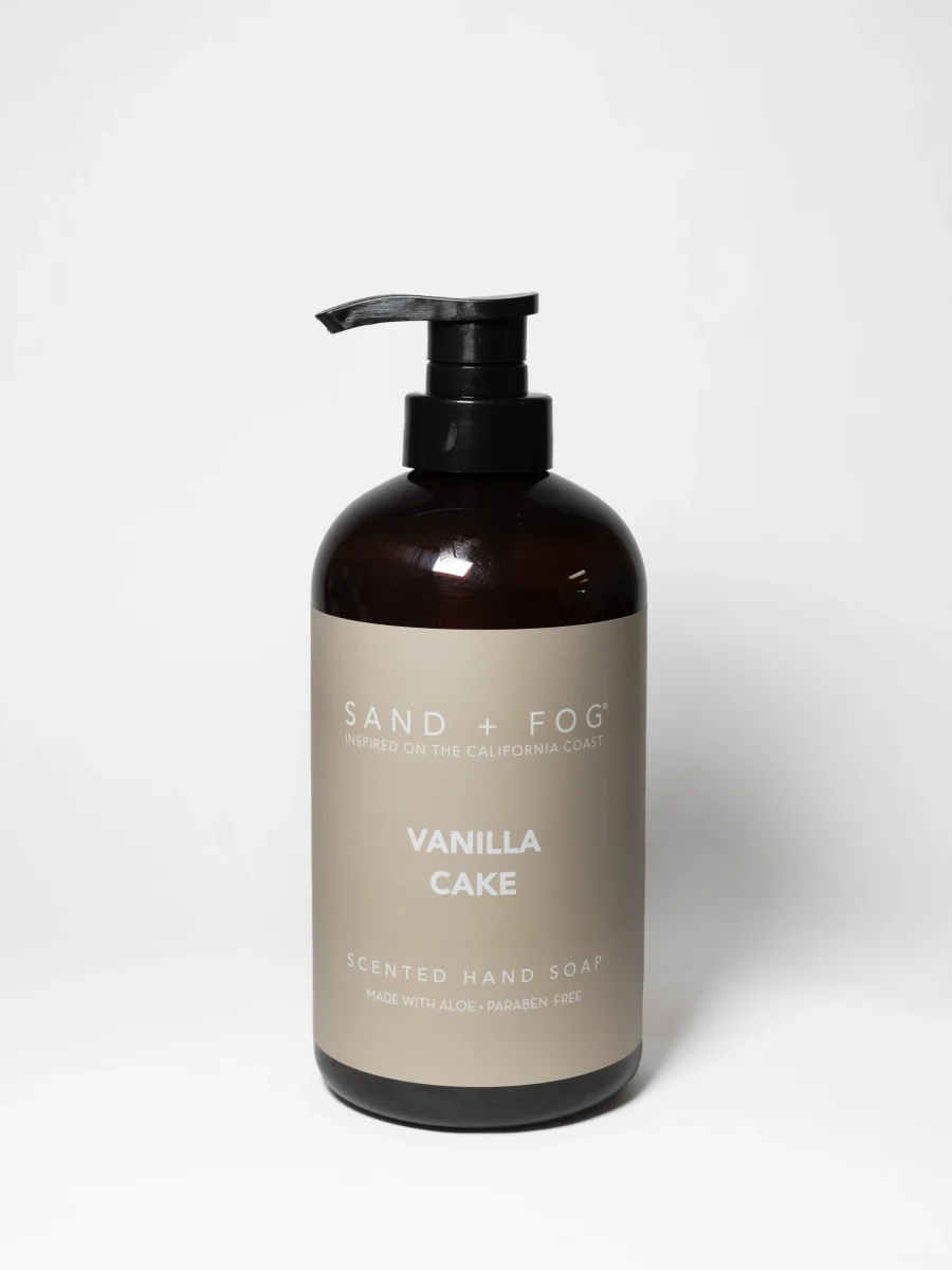 Vanilla Cake Liquid Hand Soap by Sand + Fog