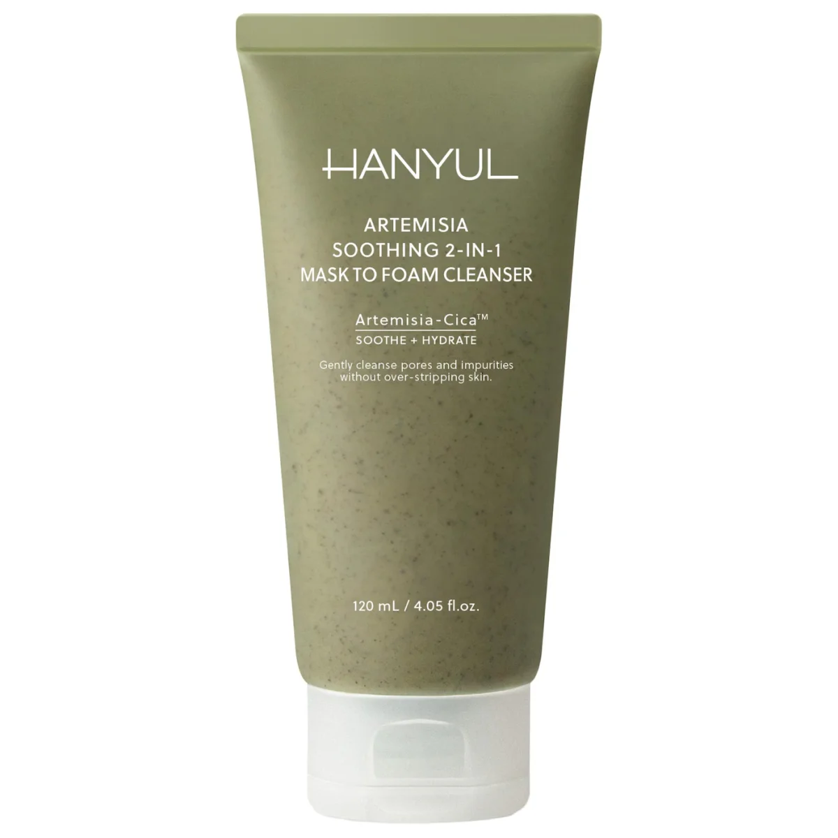 Artemisia Soothing 2-in-1 Mask to Foam Cleanser by Hanyul