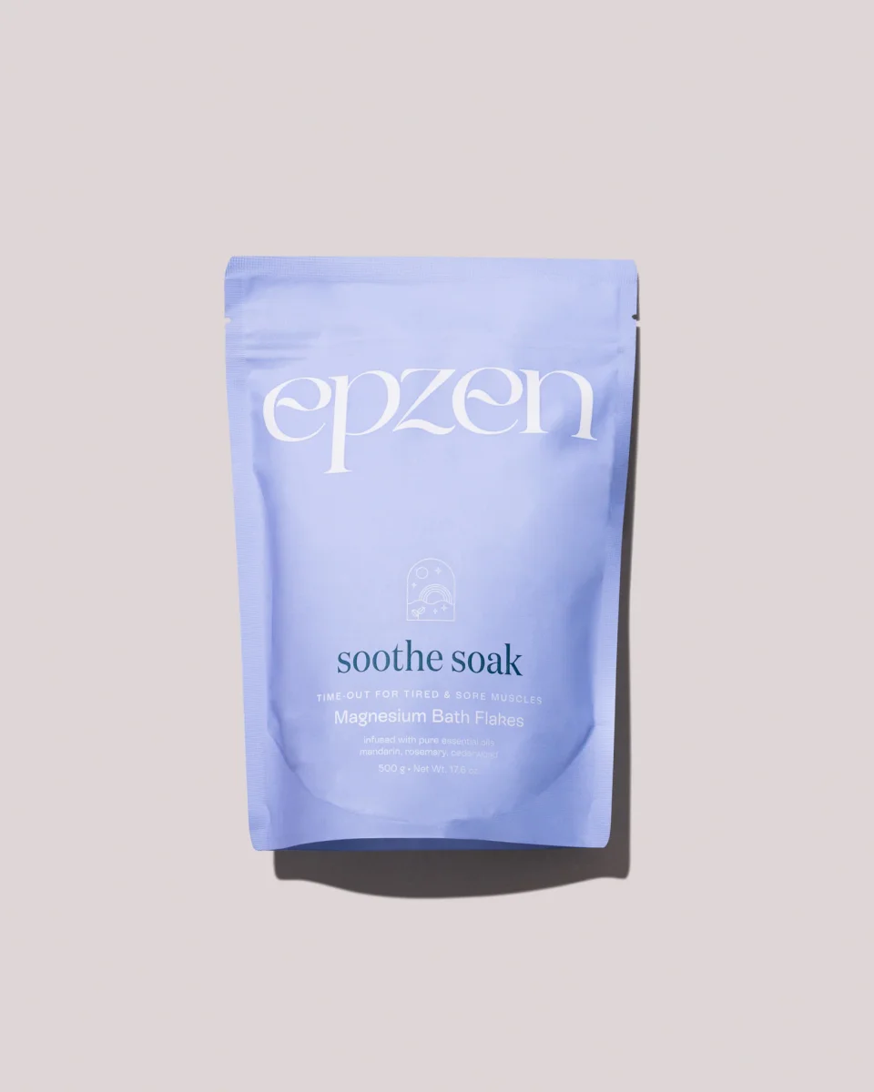 Soothe Soak Magnesium Bath Flakes by Epzen