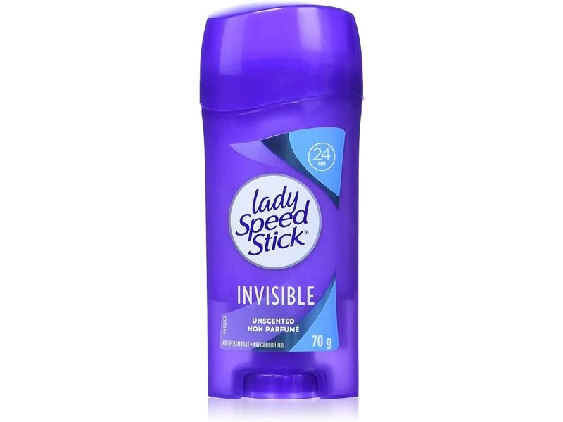 Invisible Unscented Antiperspirant Stick by Lady Speed Stick