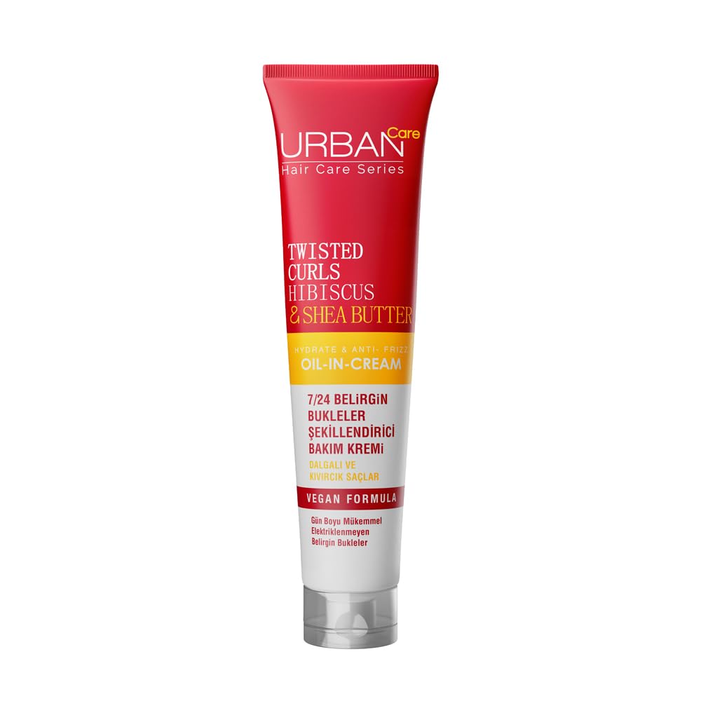 Twisted Curls Hibiscus & Shea Butter Curl Enhancing & Styling Hair Conditioner by URBAN Care