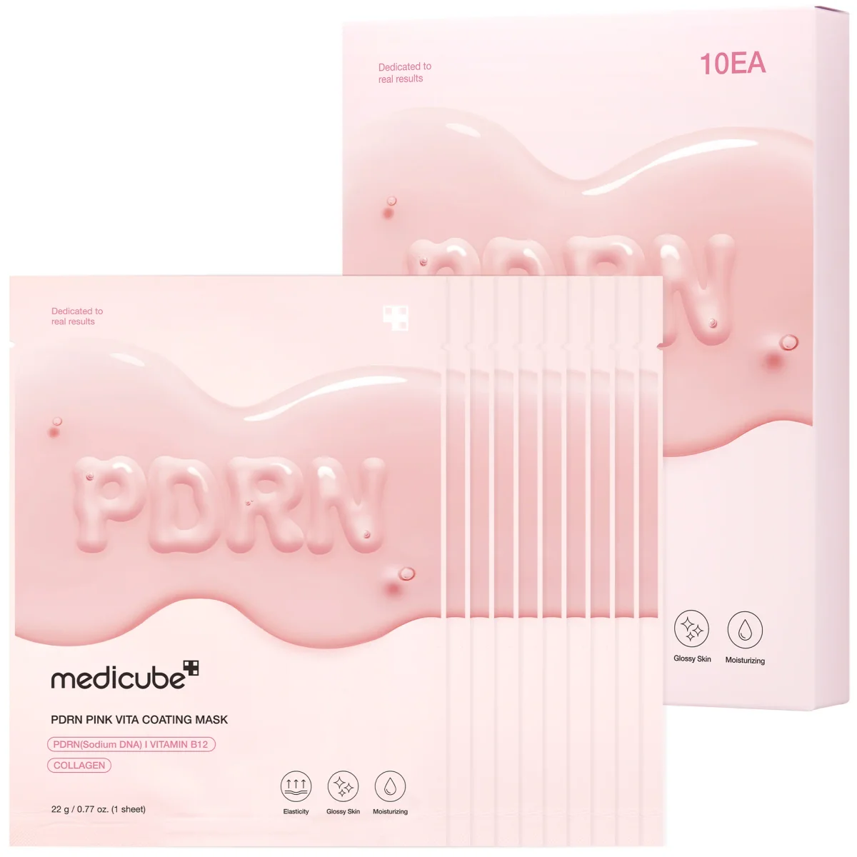 PDRN Pink Vita Coating Sheet Mask by Medicube