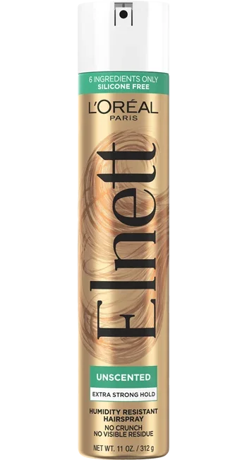 Elnett Satin Extra Strong Hold Hairspray - Unscented by L'Oréal Paris