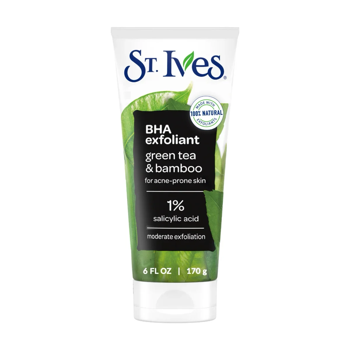 BHA Green Tea & Bamboo Face Scrub by St. Ives