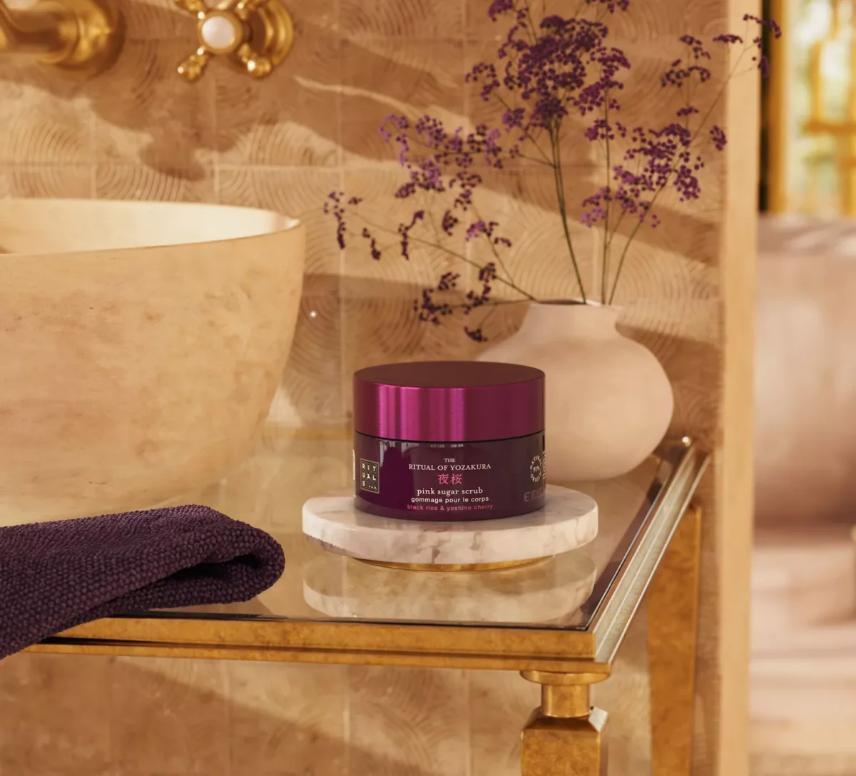 The Ritual Of Yozakura Pink Sugar Scrub by Rituals