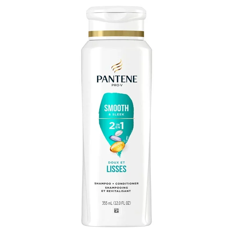 Smooth & Sleek 2 in 1 Shampoo + Conditioner by Pantene