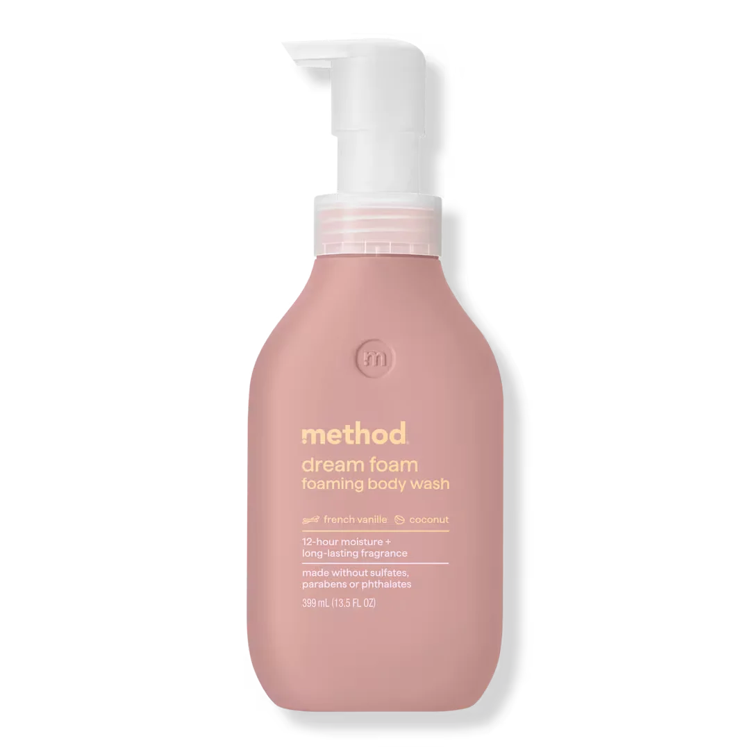 French Vanille & Coconut Dream Foam Foaming Body Wash by method