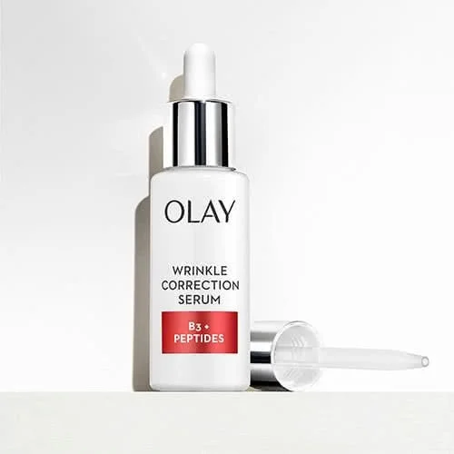 Wrinkle Correction Vitamin B3 + Peptides Serum Fragrance-Free by Olay