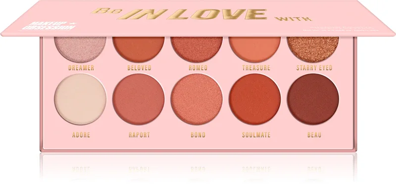 Makeup Obsession Be In Love With Eyeshadow Palette by Revolution Beauty