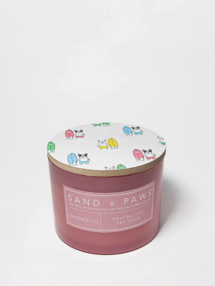 Limoncello Candle by Sand + Fog