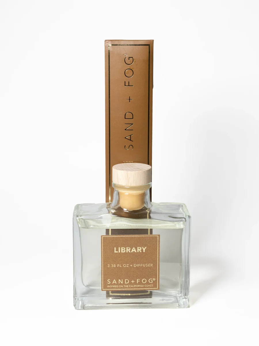 Library Reed Diffuser by Sand + Fog