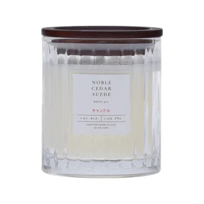 Noble Cedar Suede Candle by DW Home