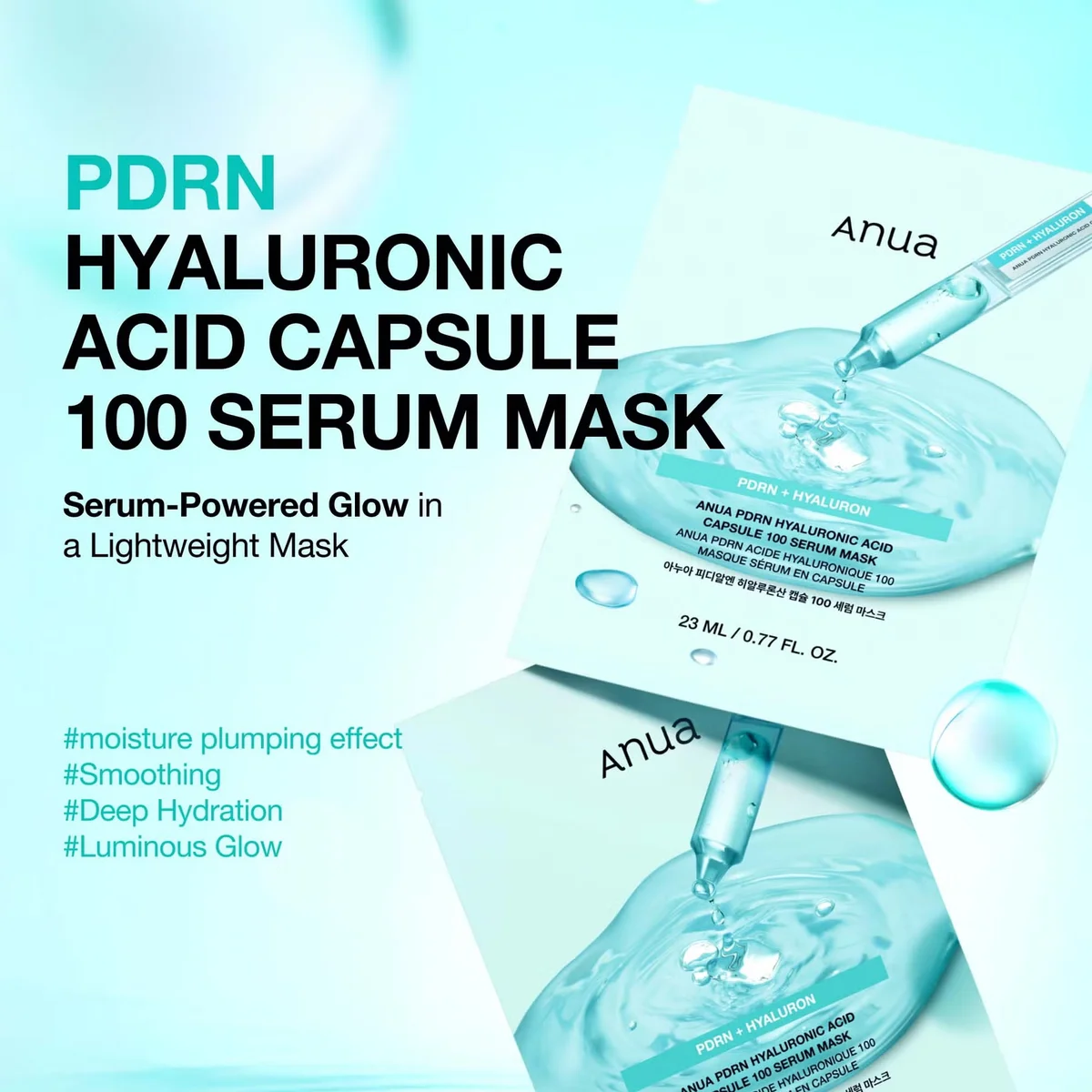 PDRN Hyaluronic Acid Capsule 100 Serum Mask by Anua
