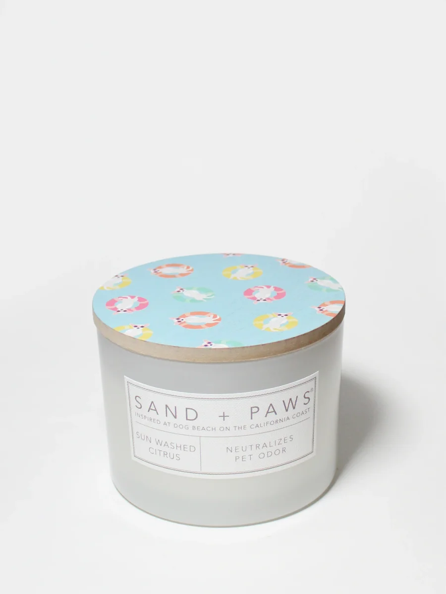 Sun Washed Citrus Candle by Sand + Fog