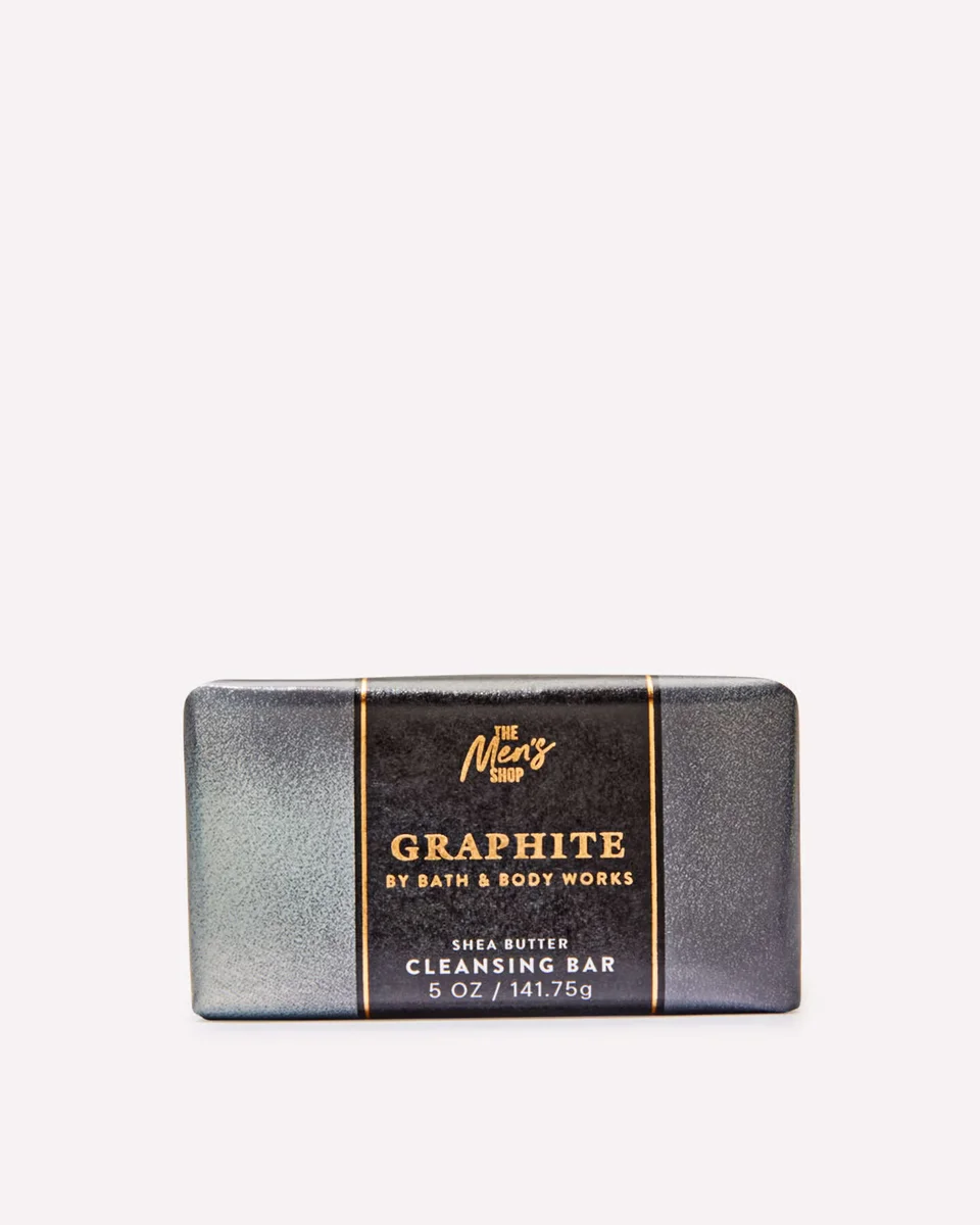 Men's Graphite Shea Butter Cleansing Bar by Bath & Body Works