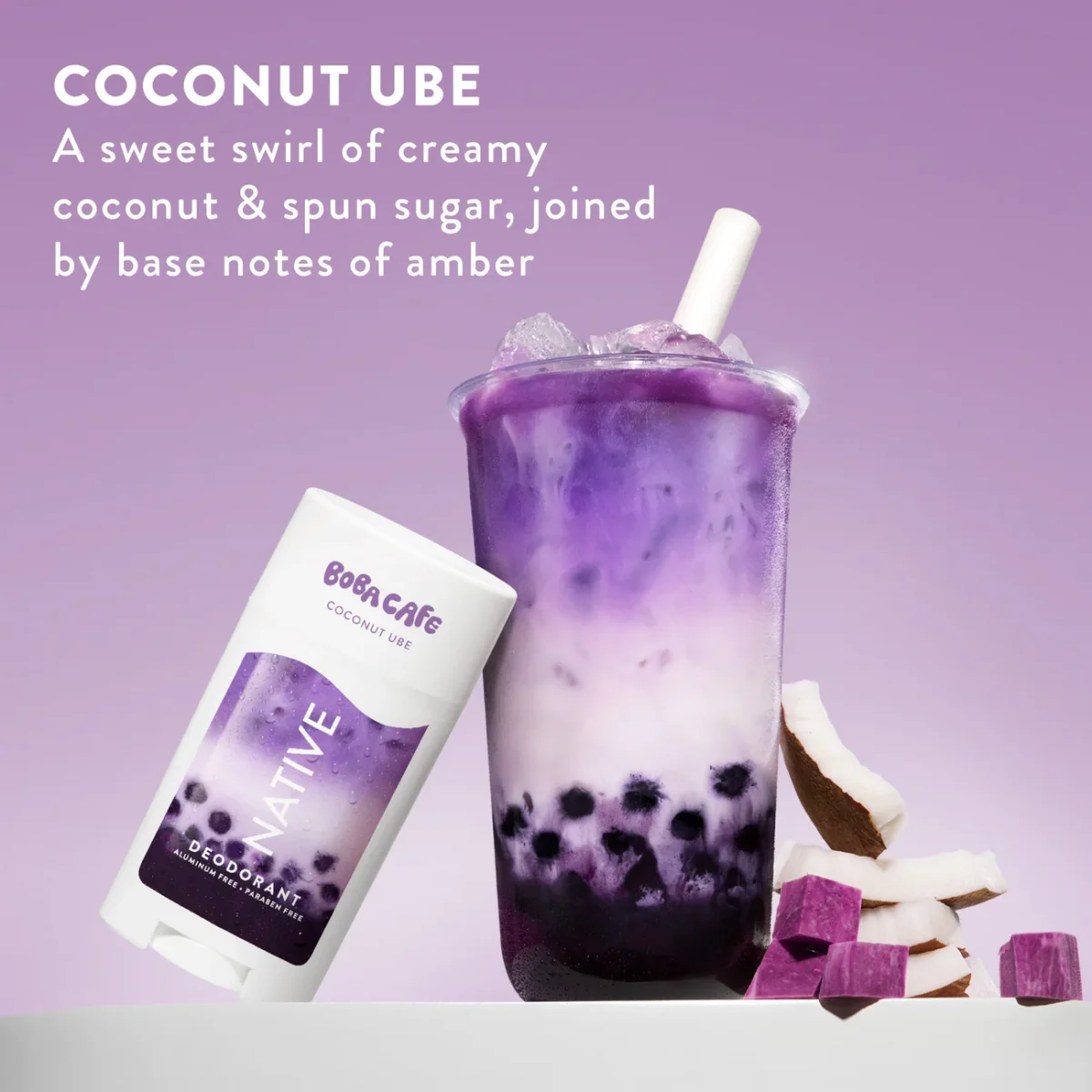 Coconut Ube Deodorant Stick by Native