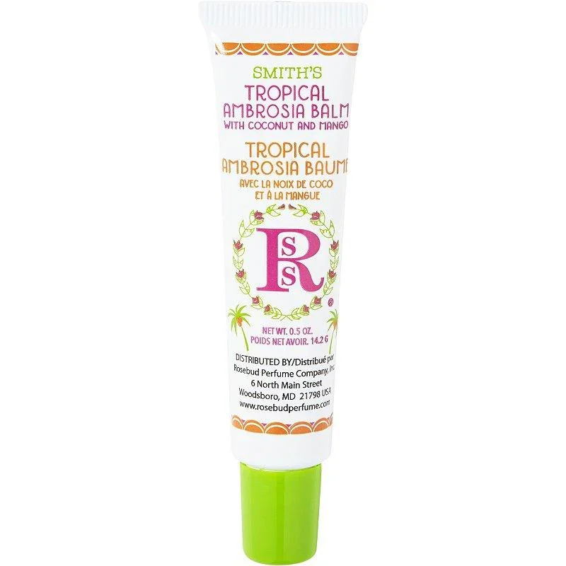 Smith's Tropical Ambrosia Lip Balm (Tube) by Rosebud Perfume Co.