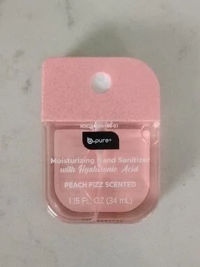 Peach Fizz Moisturizing Hand Sanitizer by b pure